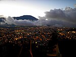 San Juan de Pasto de noche